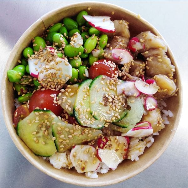 Buddha Bowl riche en légumes de saison